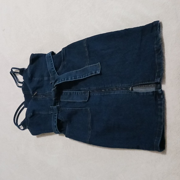 VENUS Dresses & Skirts - Venus Women's Dress 4 Denim Zip Closure